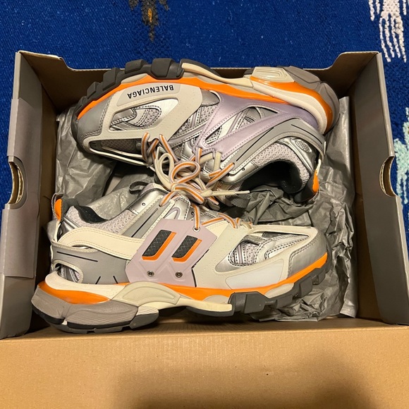 Balenciaga Track Grey Orange - Picture 10 of 11